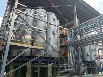 Continuous ion exchange system 